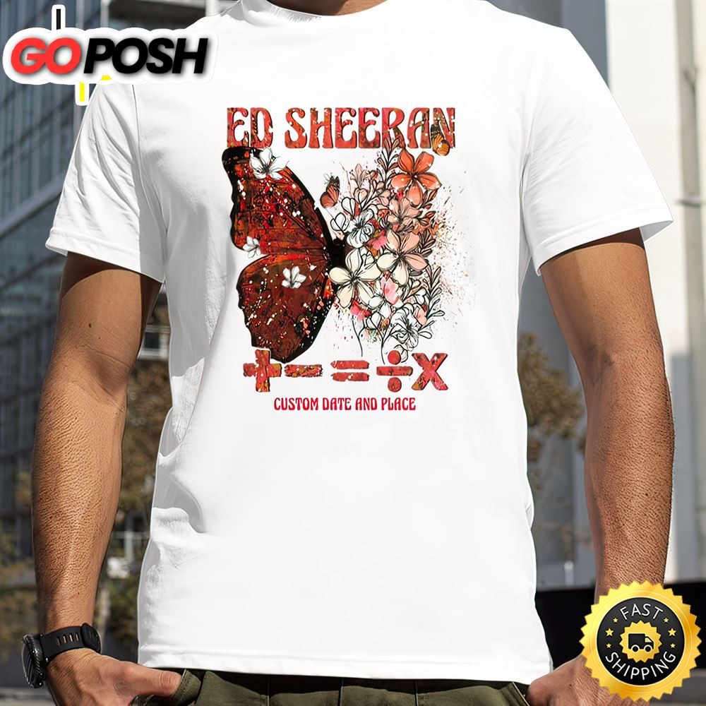 Ed Sheeran Tour 2025 Unisex T-shirt