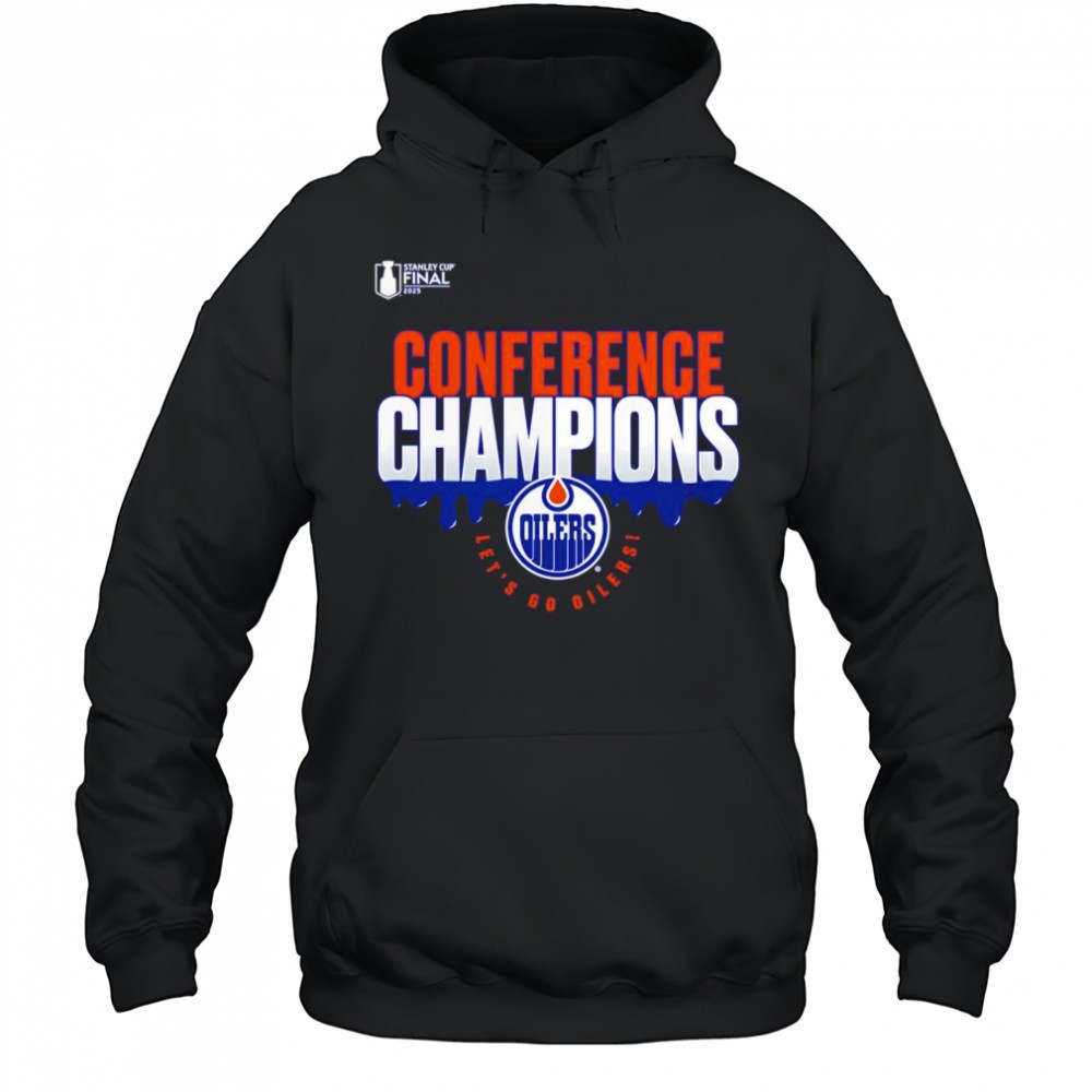 Edmonton Oilers Conference Champions lets go Oilers shirt