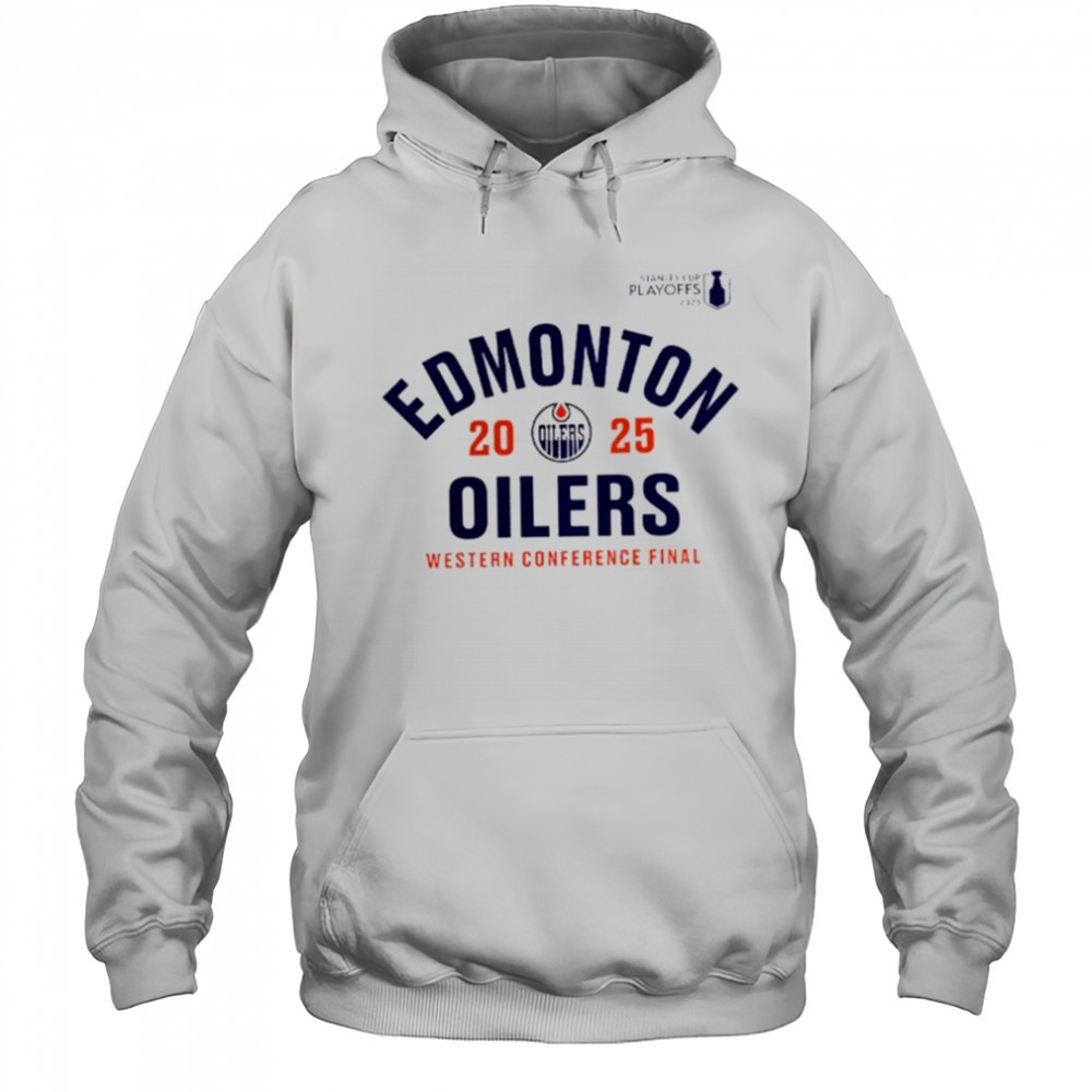 Edmonton Oilers Western Conference Final 2025 Stanley Cup Playoffs shirt