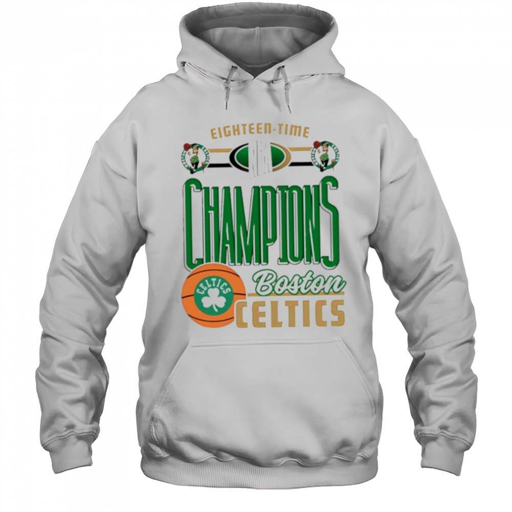 Eighteen time Champions Boston Celtics NBA shirt