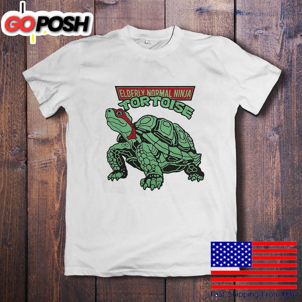 Elderly Normal Ninja Tortoise T-Shirt
