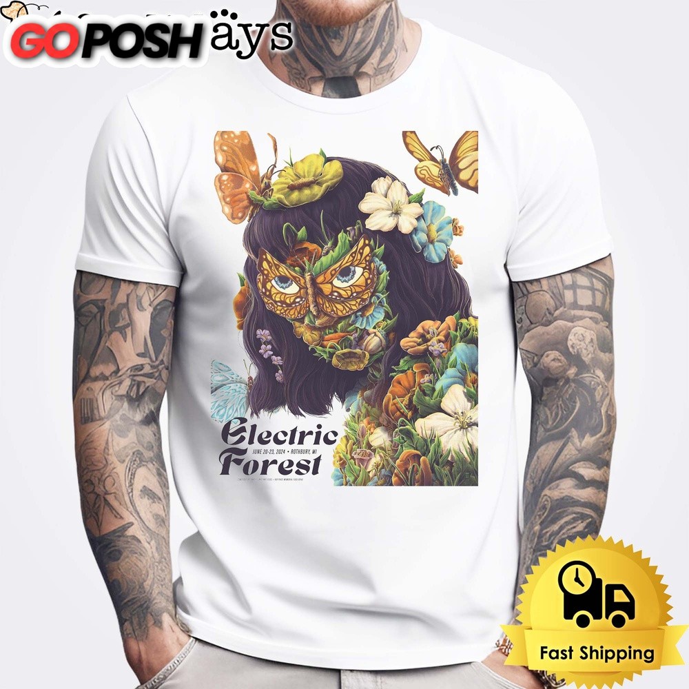 Electric Forest Rothbury, MI June 20-23 2024 Unisex T-Shirt
