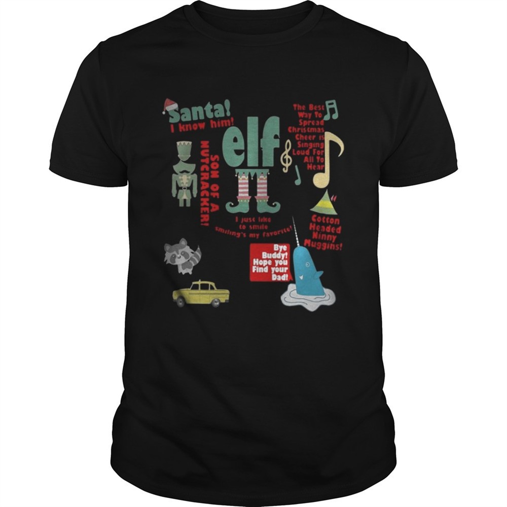 elf-santa-i-know-him-son-of-a-nutcracker-shirt-0abzr3gc Elf – Santa I Know Him – Son Of A Nutcracker Shirt