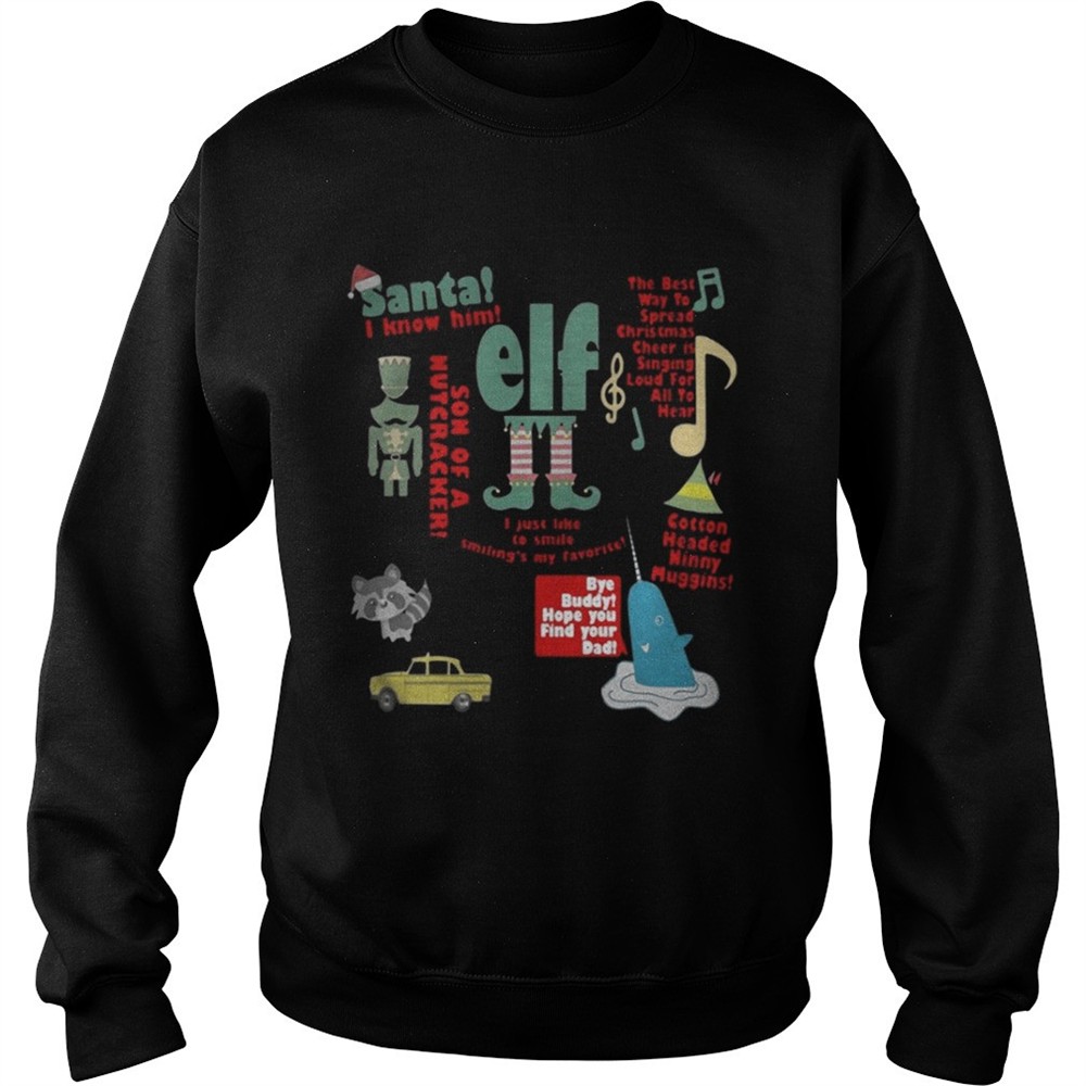 elf-santa-i-know-him-son-of-a-nutcracker-shirt-0abzr3gc Elf – Santa I Know Him – Son Of A Nutcracker Shirt