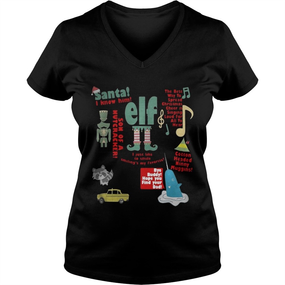 elf-santa-i-know-him-son-of-a-nutcracker-shirt-0abzr3gc Elf – Santa I Know Him – Son Of A Nutcracker Shirt