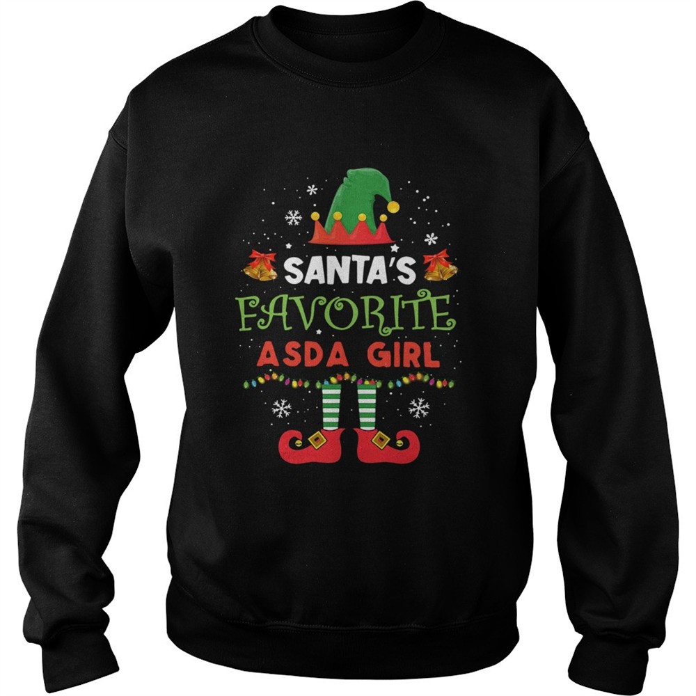 Elf Santas Favorite ASDA Girl shirt
