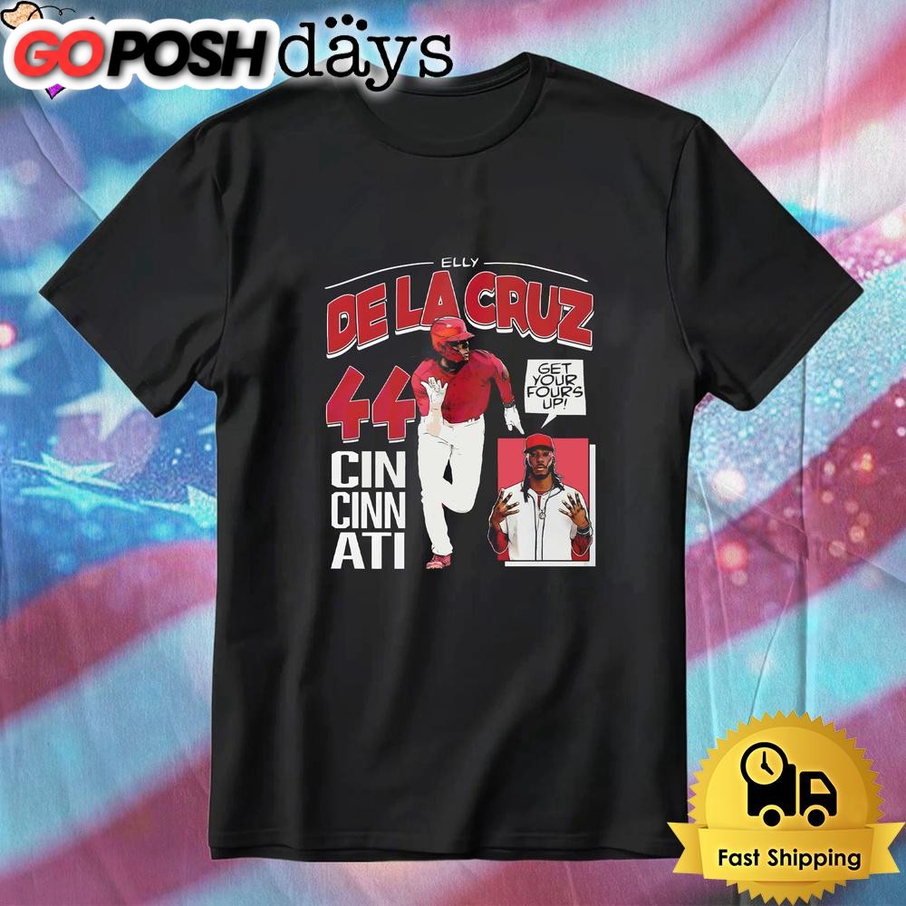 Elly De La Cruz Cincinnati Baseball Player T-Shirt