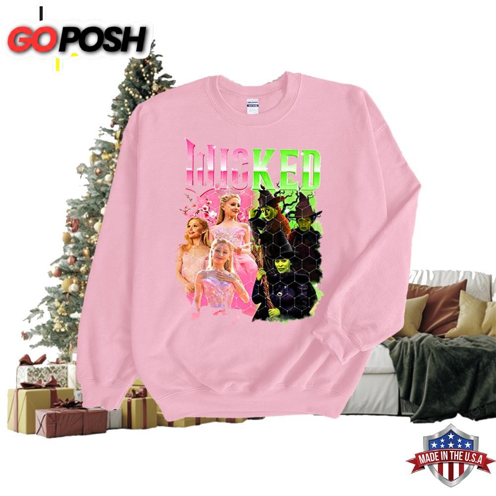 Elphaba and Glinda Sweatshirt, Wicked the Musical 2024 Shirt