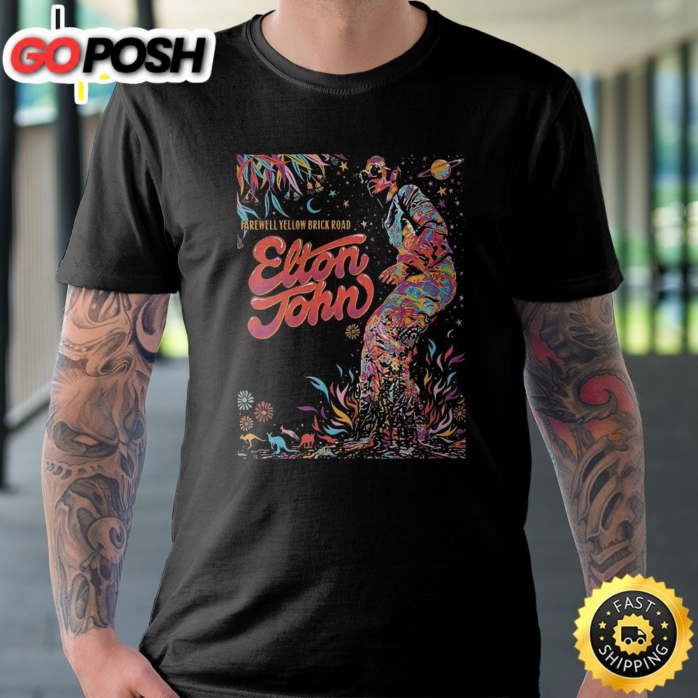 Elton John January 21, 2025 Suncorp Stadium, Brisbane Unisex Tshirt
