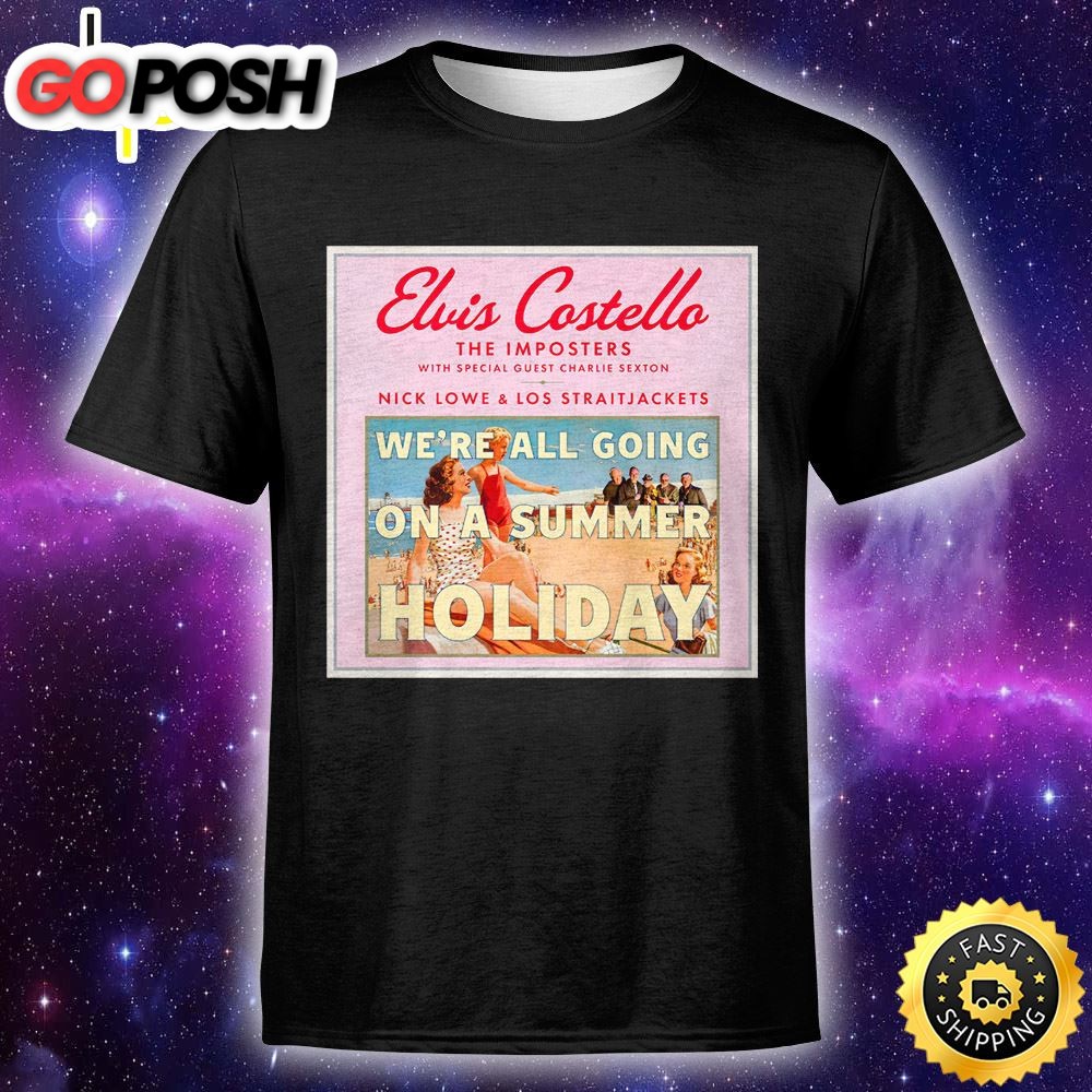 Elvis Costello Adds A Horn Section And More Dates To Tour With Unisex Tshirt