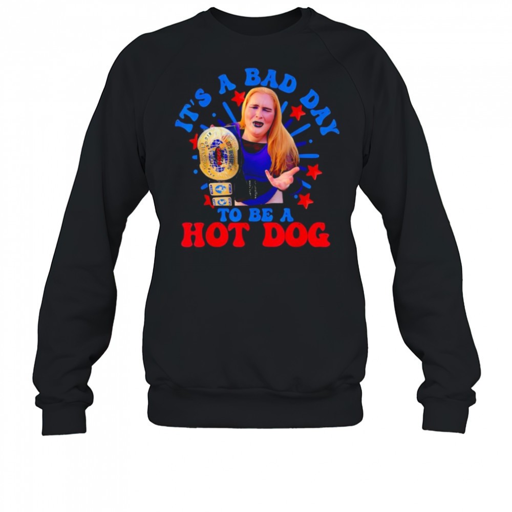emily-saxton-its-a-bad-day-to-be-a-hot-dog-shirt-nowwtbxt Emily Saxton its a bad day to be a hot dog shirt