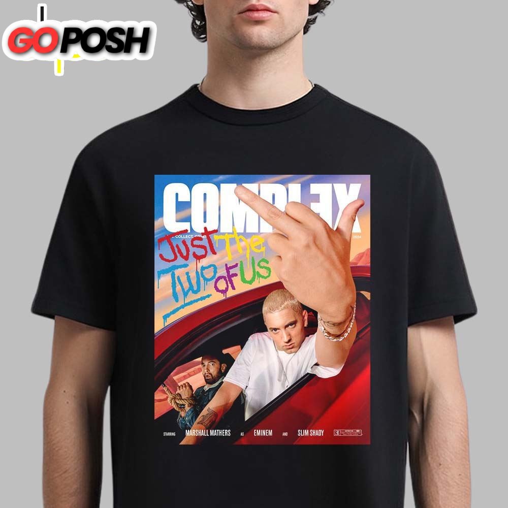Eminem And Slim Shady for Complex Cover Just The Two Of Us Classic T-Shirt