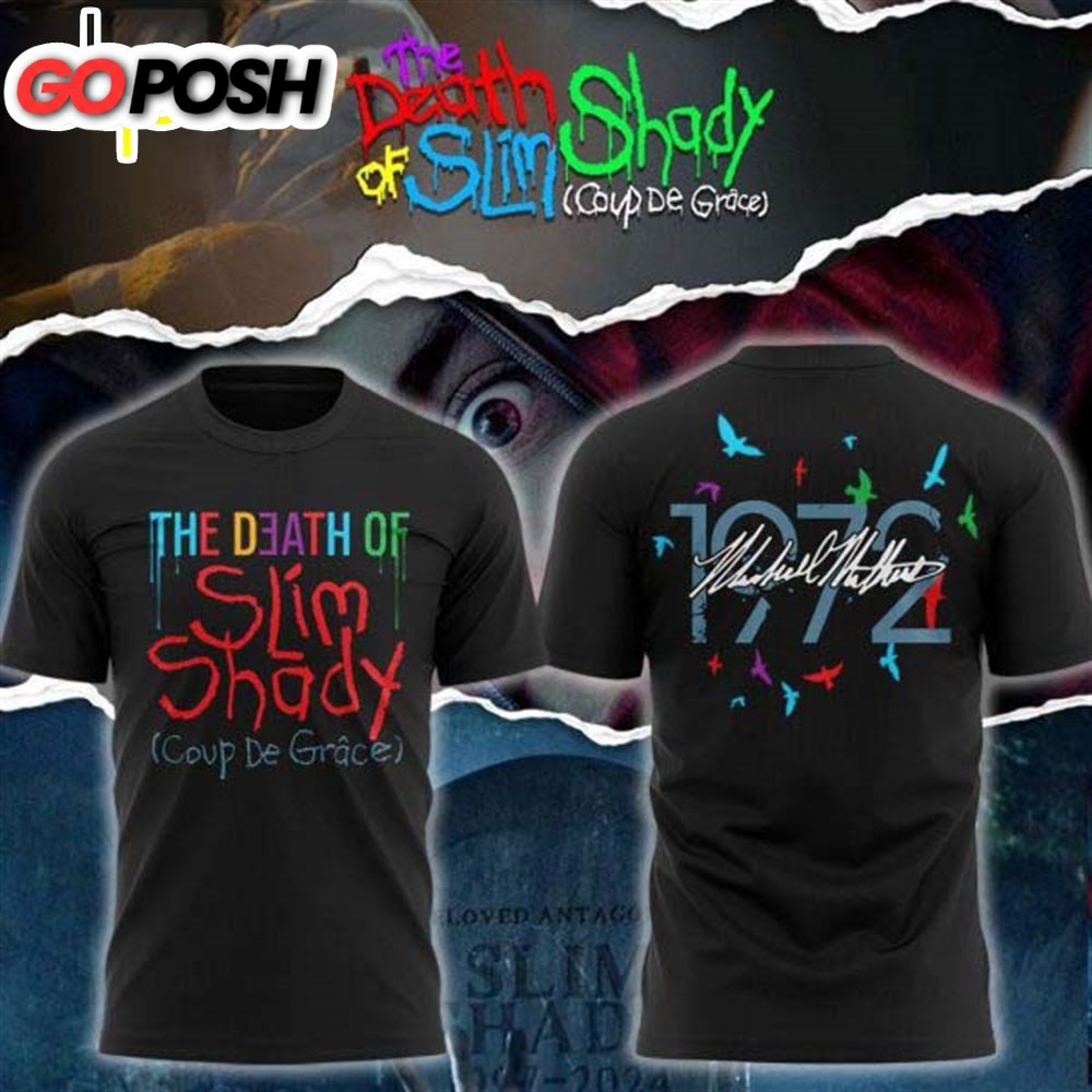 Eminem The Death of Slim Shady 1972 Unisex T-shirt