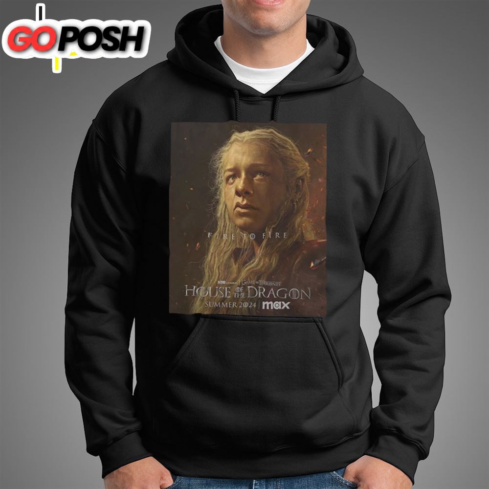 Emma Darcys Rhaenyra Targaryen First Poster For House Of The Dragon Season 2 T-Shirt