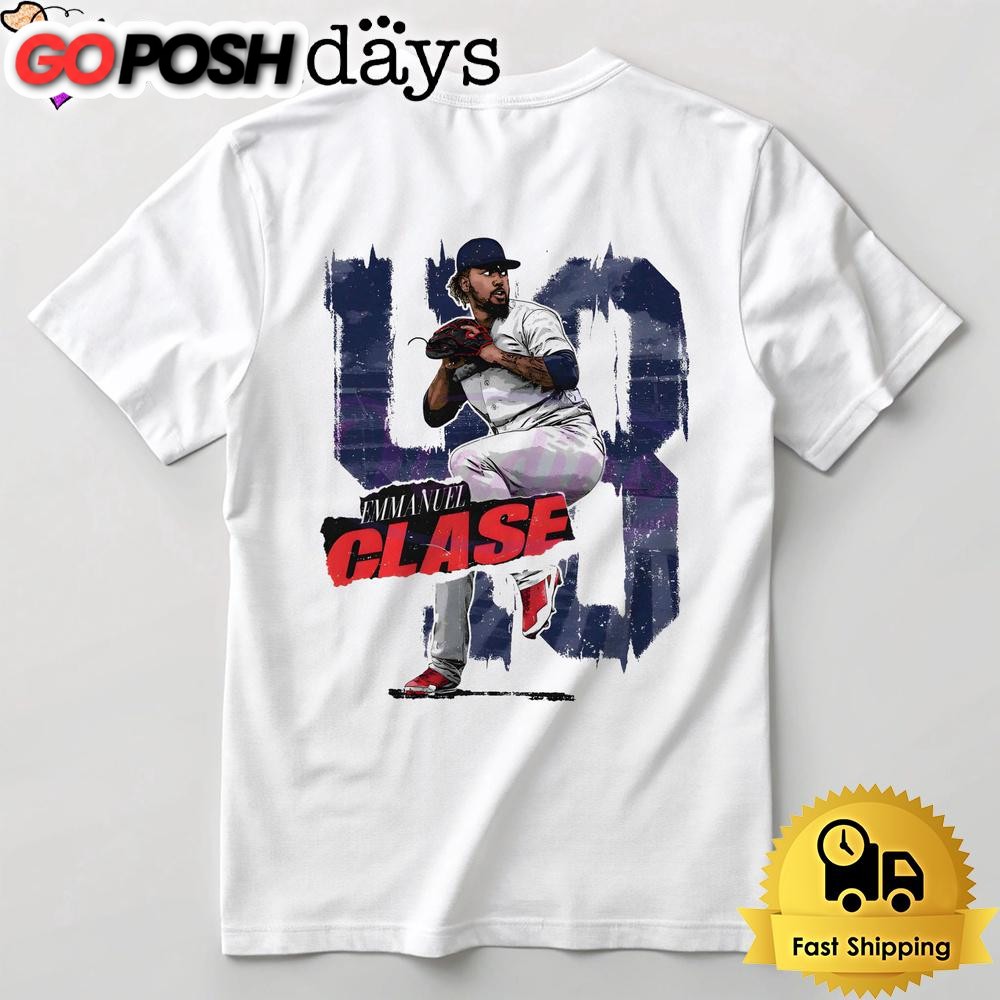 Emmanuel Clase Cleveland Rough Baseball T Shirt