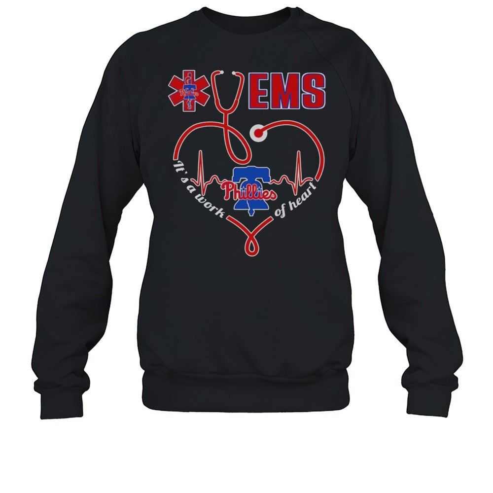 Ems Heartbeat Its A Work Of Heart Philadelphia Phillies Shirt