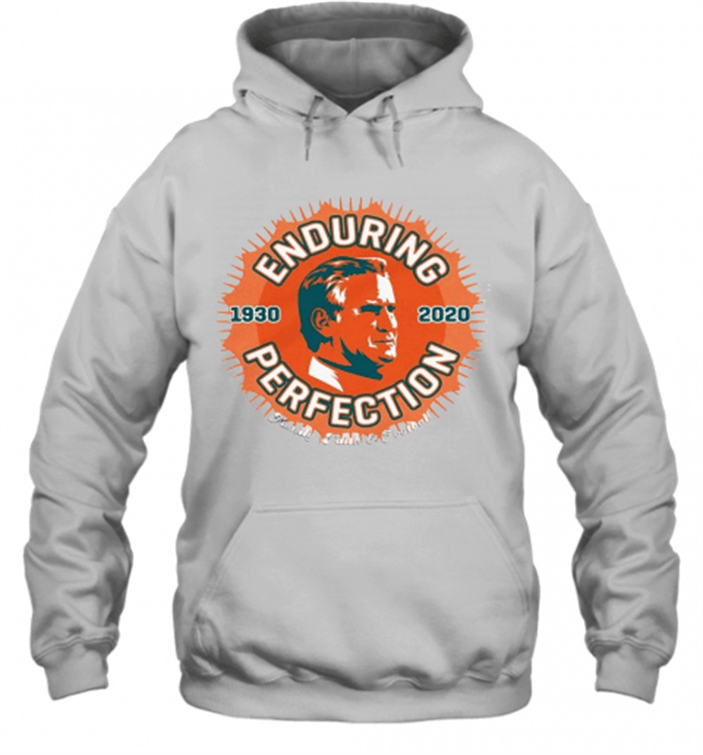 Enduring Perfection 1930 2020 Family Faith Football T-Shirt