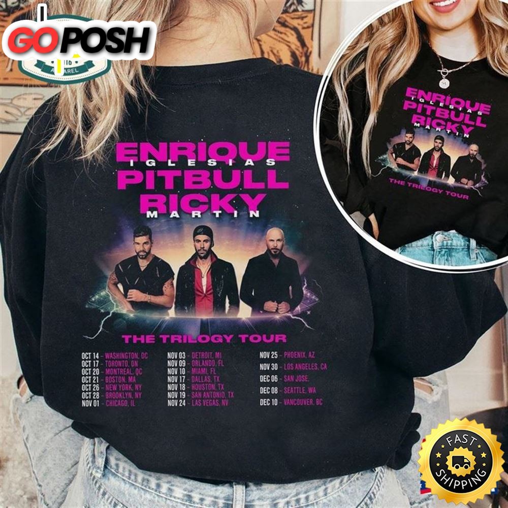 Enrique Iglesias 2025 Tour Dates Shirt