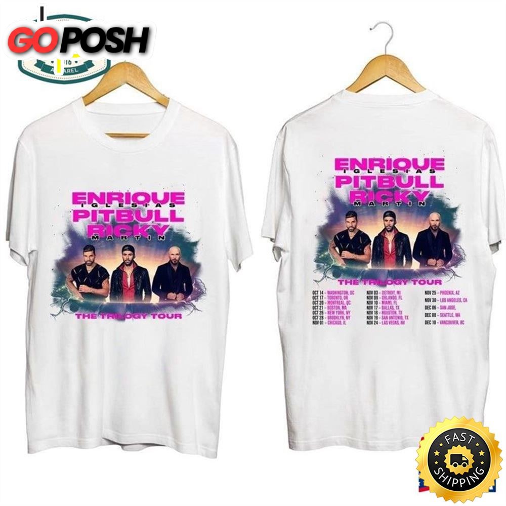 Enrique Iglesias 2025 Tour White Shirt