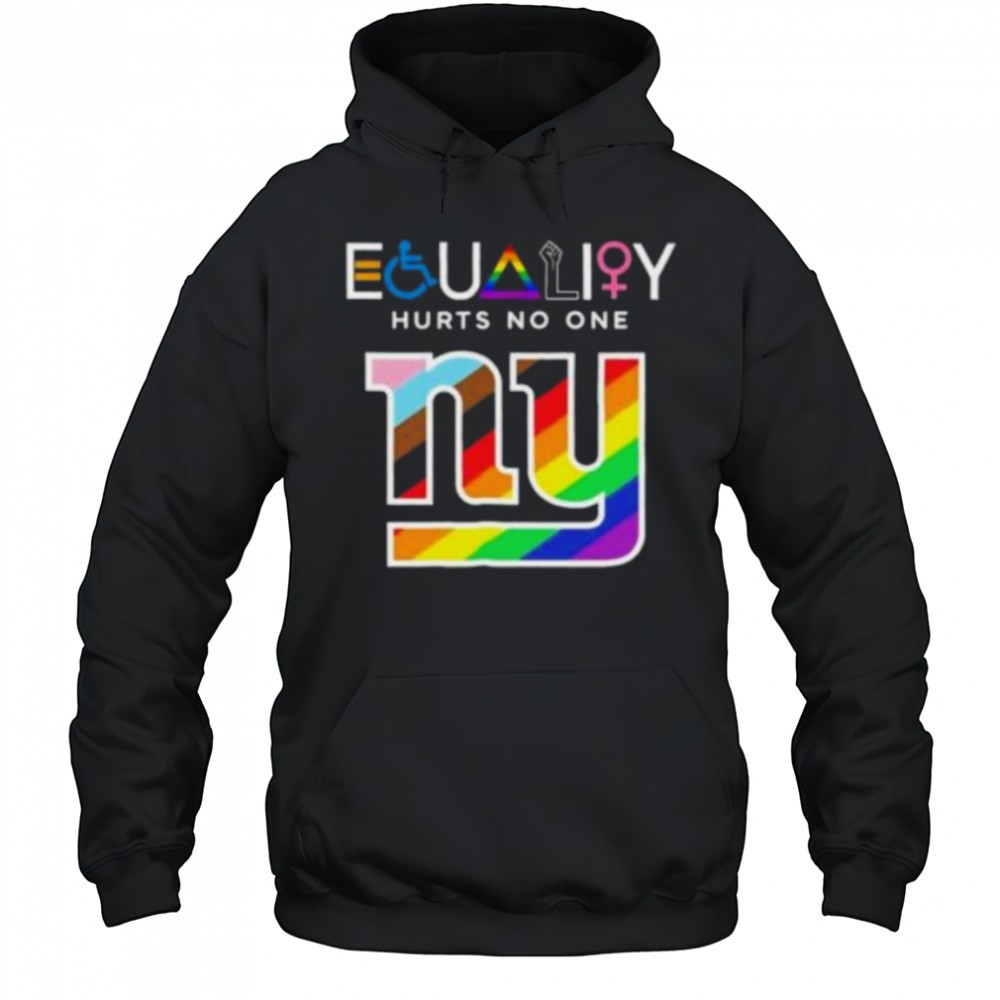 Equality Hurts No One New York Giants Pride Shirt