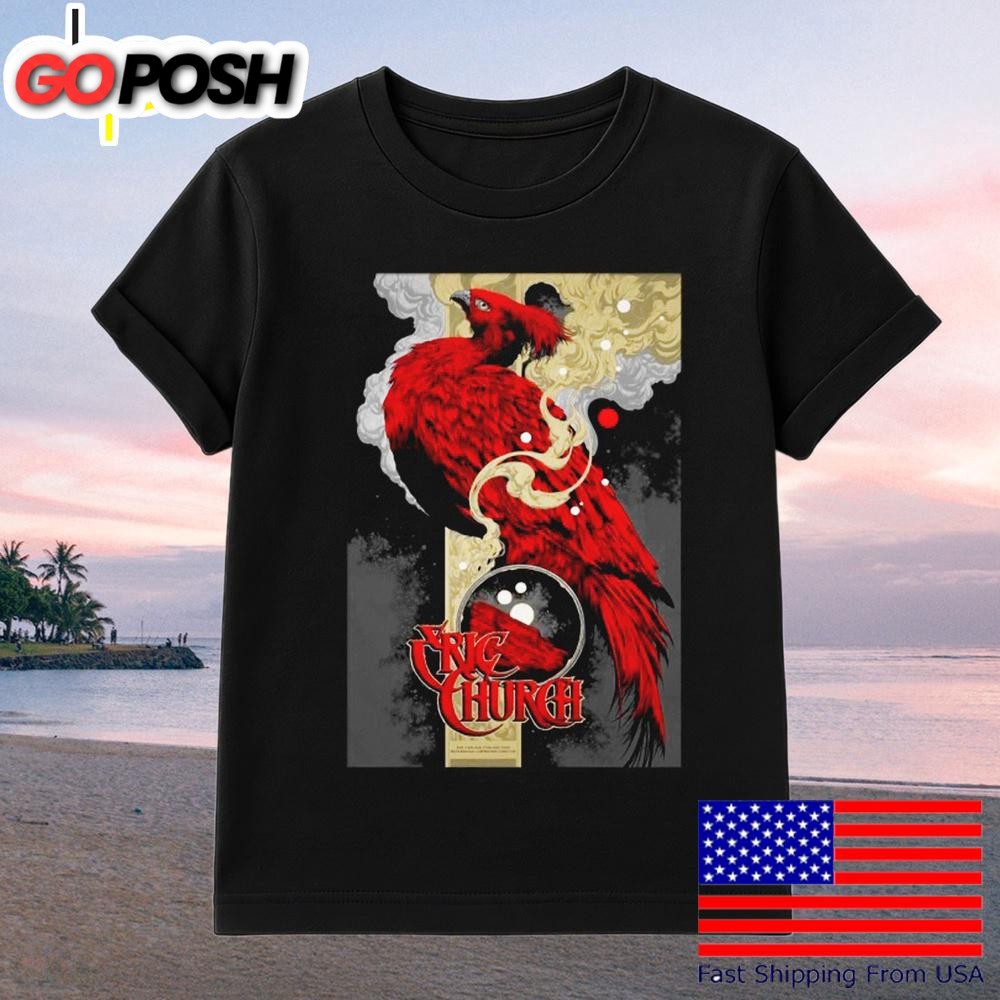 Eric Church Tour 2025 In Morrison CO T-Shirt