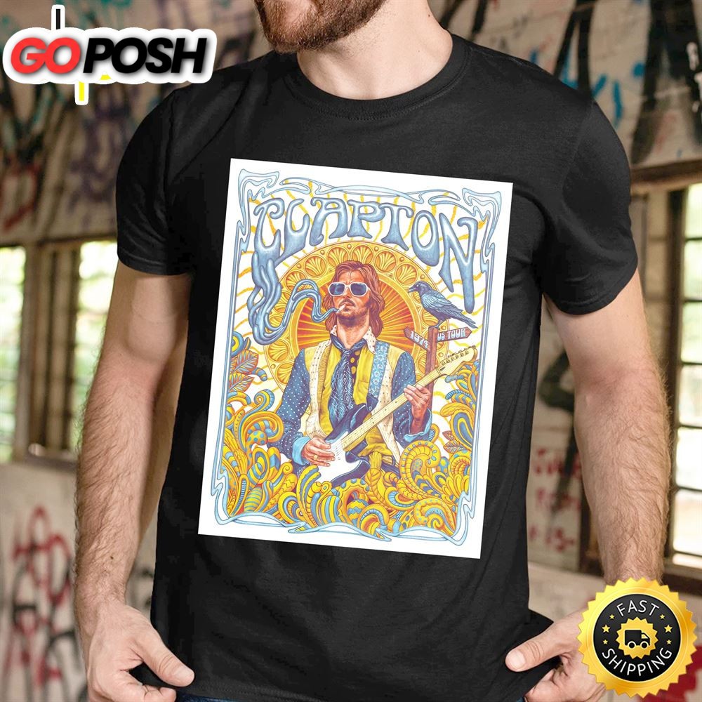 Eric Clapton 1974 Tour Music Unisex T-shirt