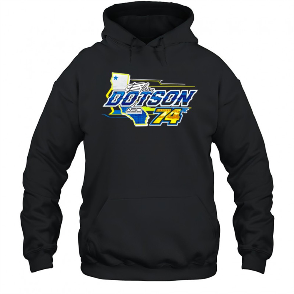 Ethan Dotson Motorsports Bakersfield 74 dirt track racing shirt