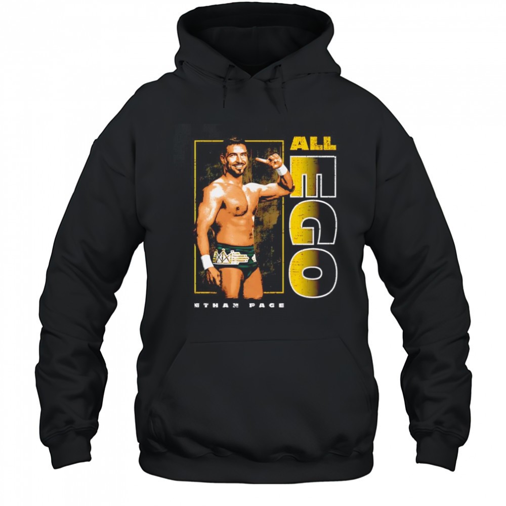 Ethan Page all ego pose vintage shirt