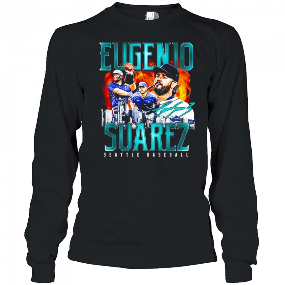 eugenio-suarez-seattle-mariners-baseball-retro-flair-signature-shirt-ee9wa3e5 Eugenio Suarez Seattle Mariners baseball retro flair signature shirt