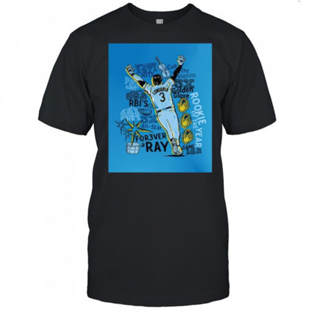evan-longoria-returns-on-june-7-to-officially-retire-as-a-tampa-bay-ray-rays-lea-dhuy482h Evan Longoria returns on June 7 to officially retire as a Tampa Bay Ray-Rays Leader 1471 Hits t-shirt