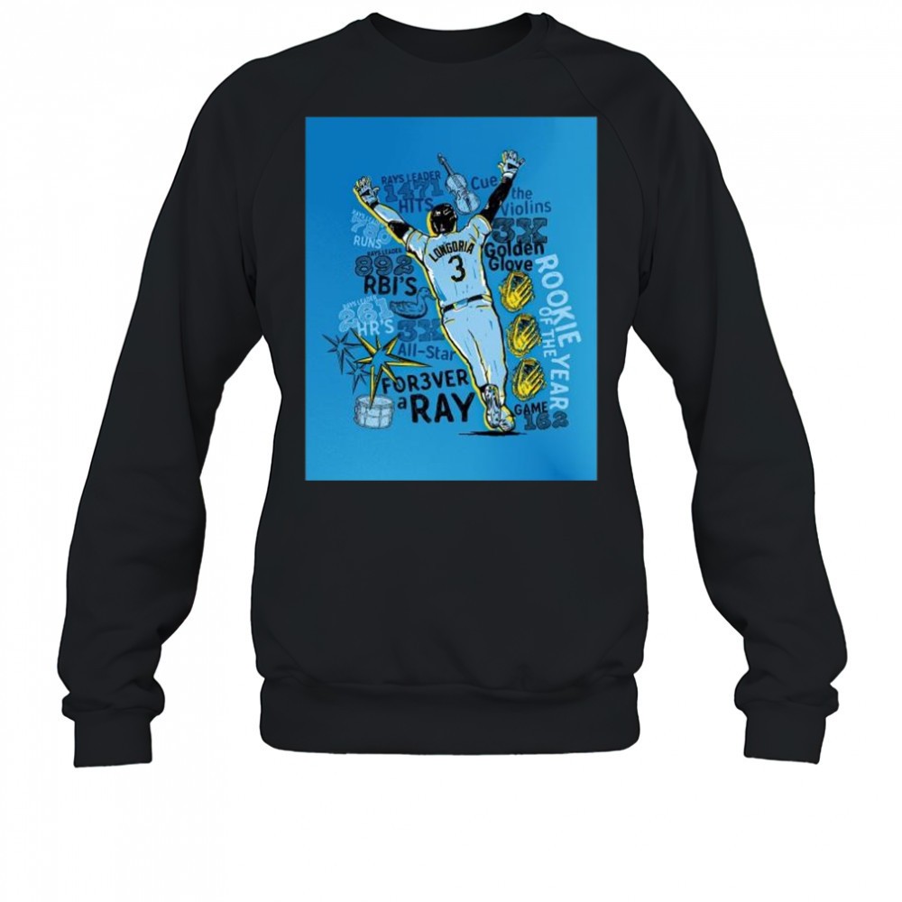 evan-longoria-returns-on-june-7-to-officially-retire-as-a-tampa-bay-ray-rays-lea-dhuy482h Evan Longoria returns on June 7 to officially retire as a Tampa Bay Ray-Rays Leader 1471 Hits t-shirt