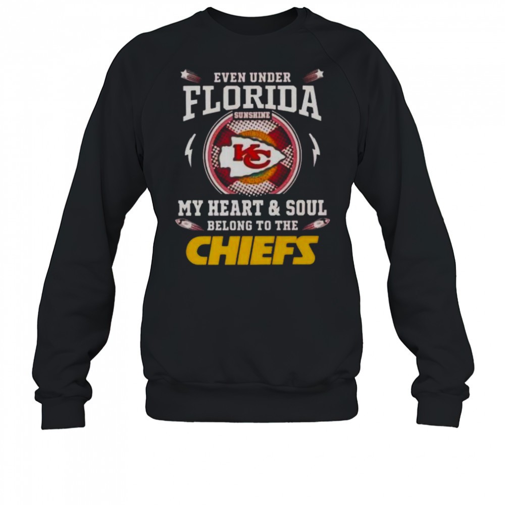 even-under-florida-sunshine-my-heart-and-soul-belong-to-the-kansas-city-chiefs-t-9wgyuii8 Even Under Florida Sunshine My Heart And Soul Belong To The Kansas City Chiefs T-Shirt