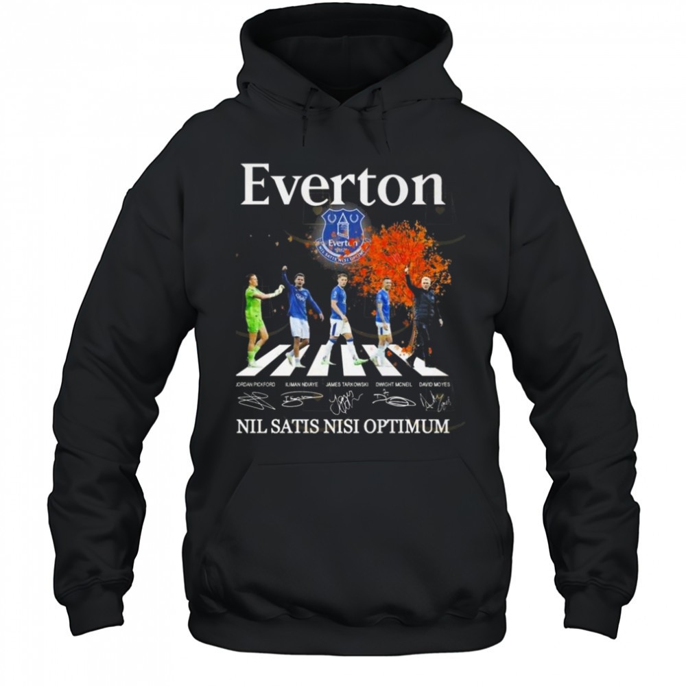 Everton Nil Satis Nisi Optimum Signatures Walking Shirt
