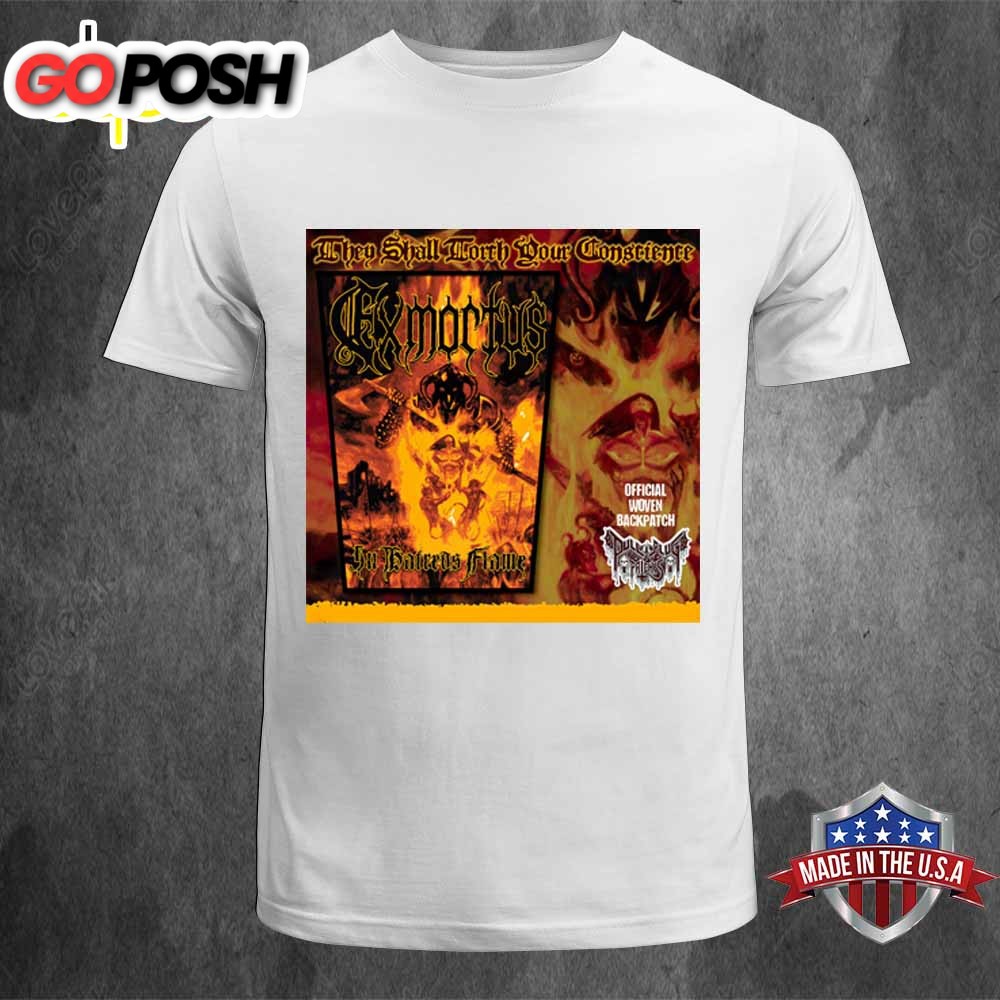 Exmortus Band In Hatreds Flame Unisex T-Shirt