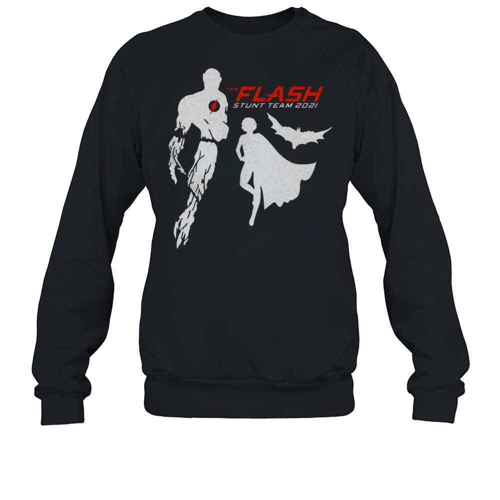 Ezra Miller Michael Keaton Batman The Flash Stunt Team 2021 Shirt