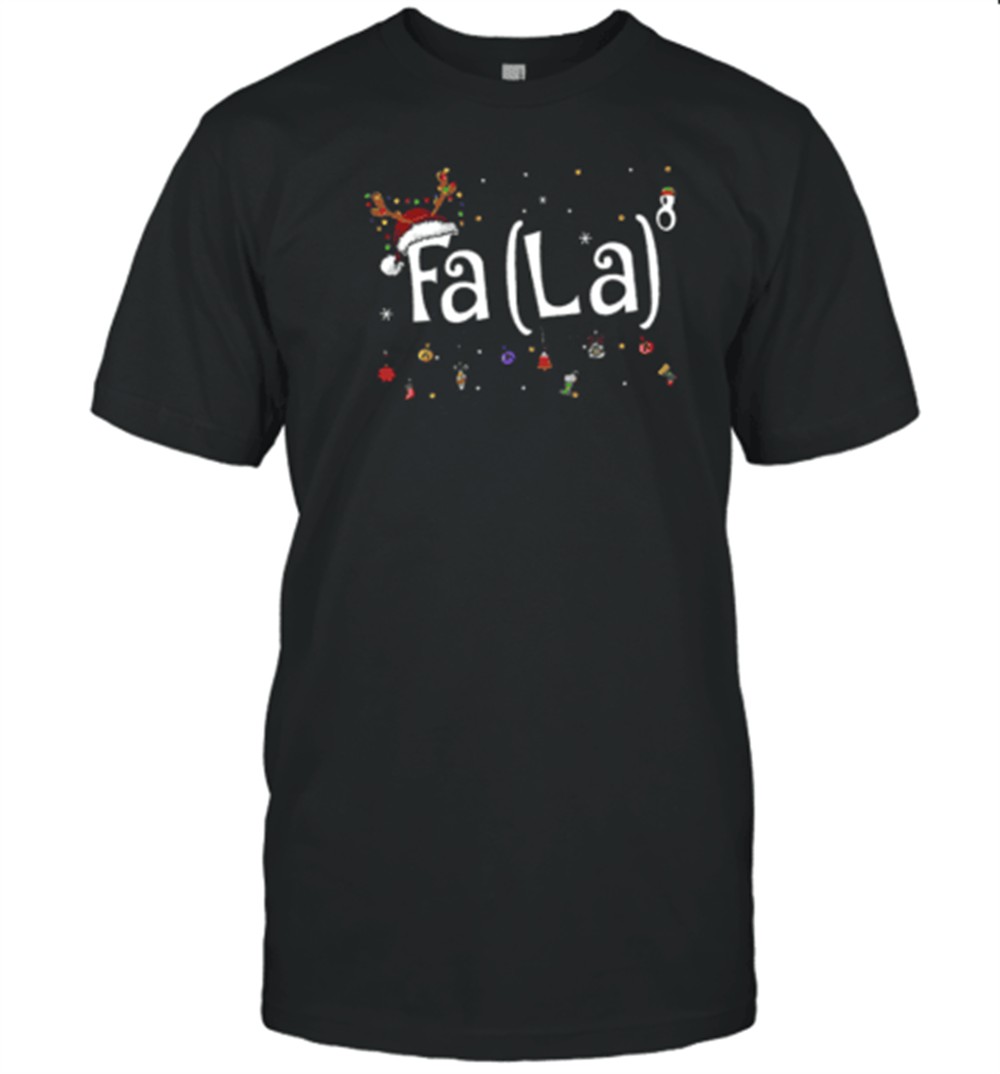 fa-la-christmas-lights-t-shirt-0hhaqqwm Fa La Christmas Lights T-Shirt