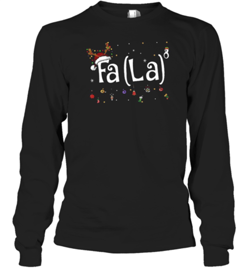 fa-la-christmas-lights-t-shirt-0hhaqqwm Fa La Christmas Lights T-Shirt