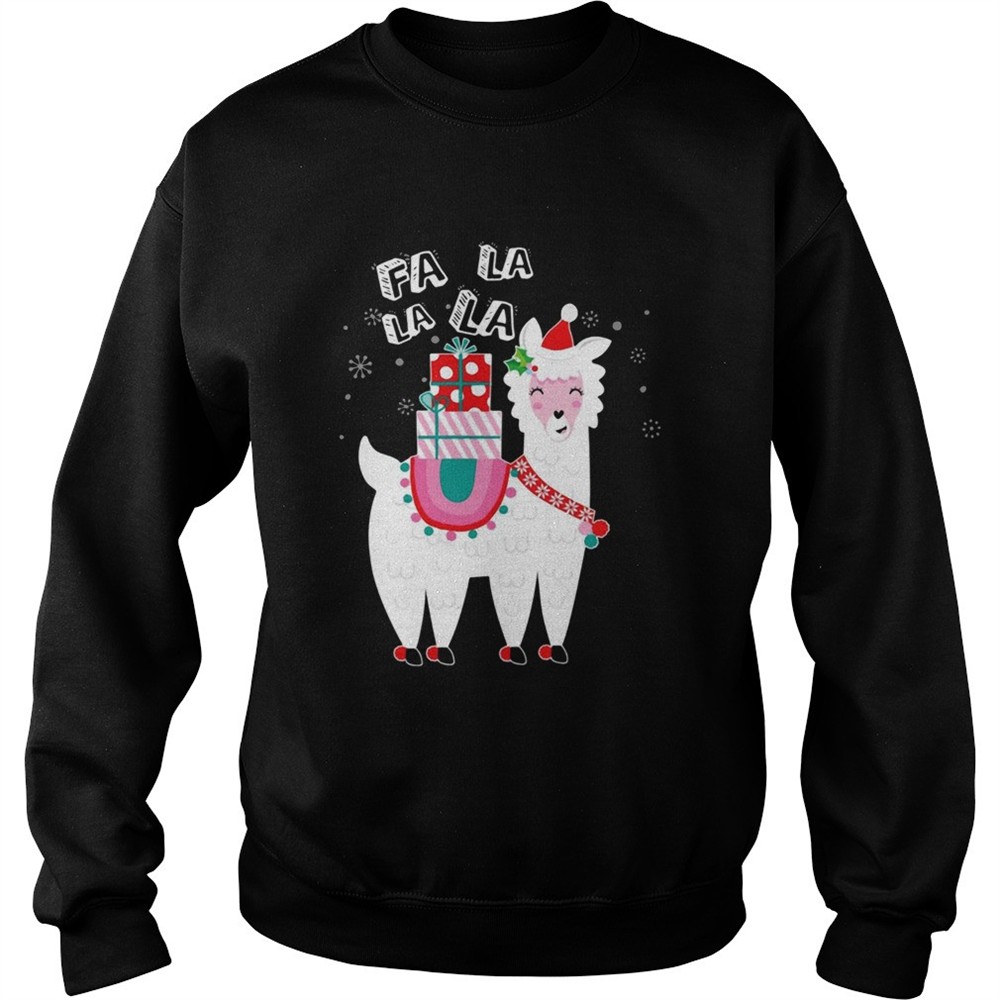 Fa La La La Lamp Funny Christmas shirt