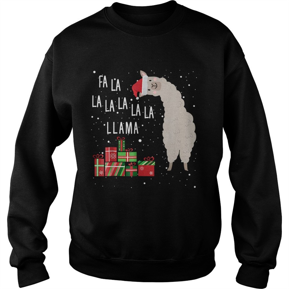 Fa La La Llama Christmas shirt