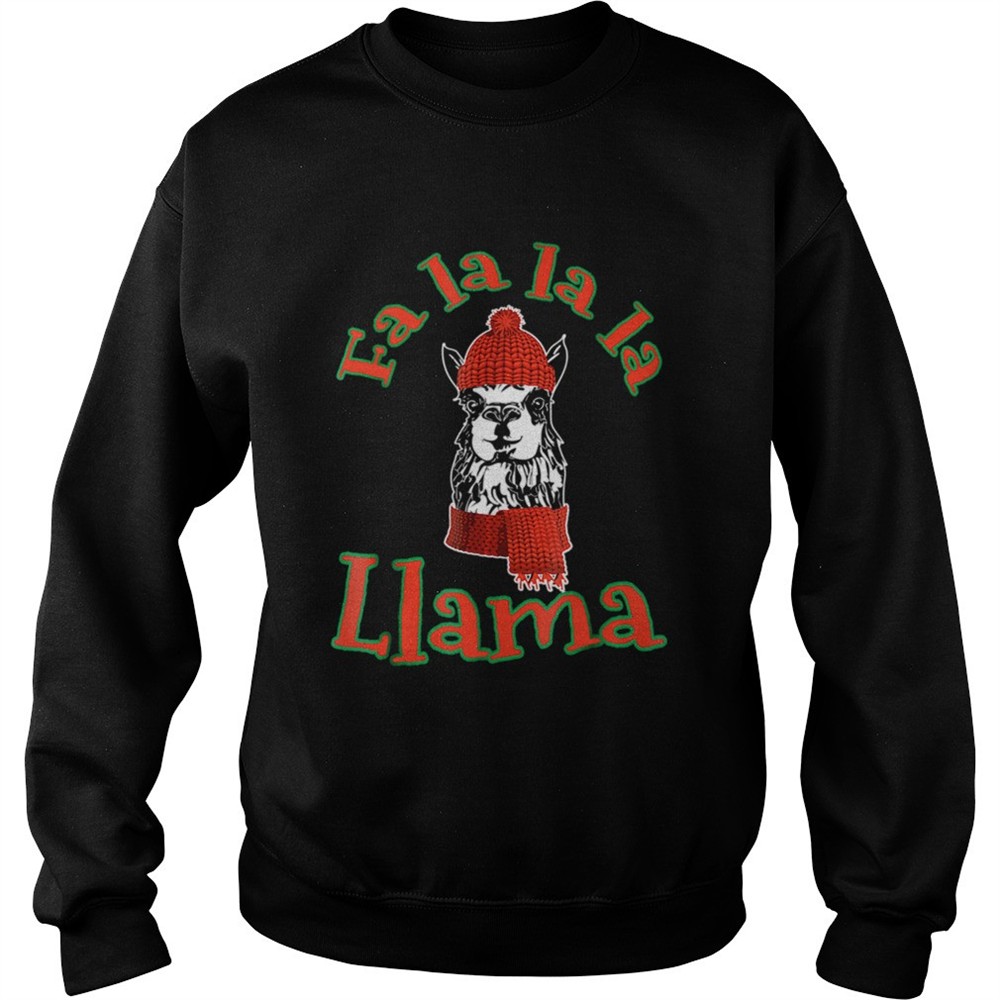 Fa La La Llama Shirt Funny Christmas shirt