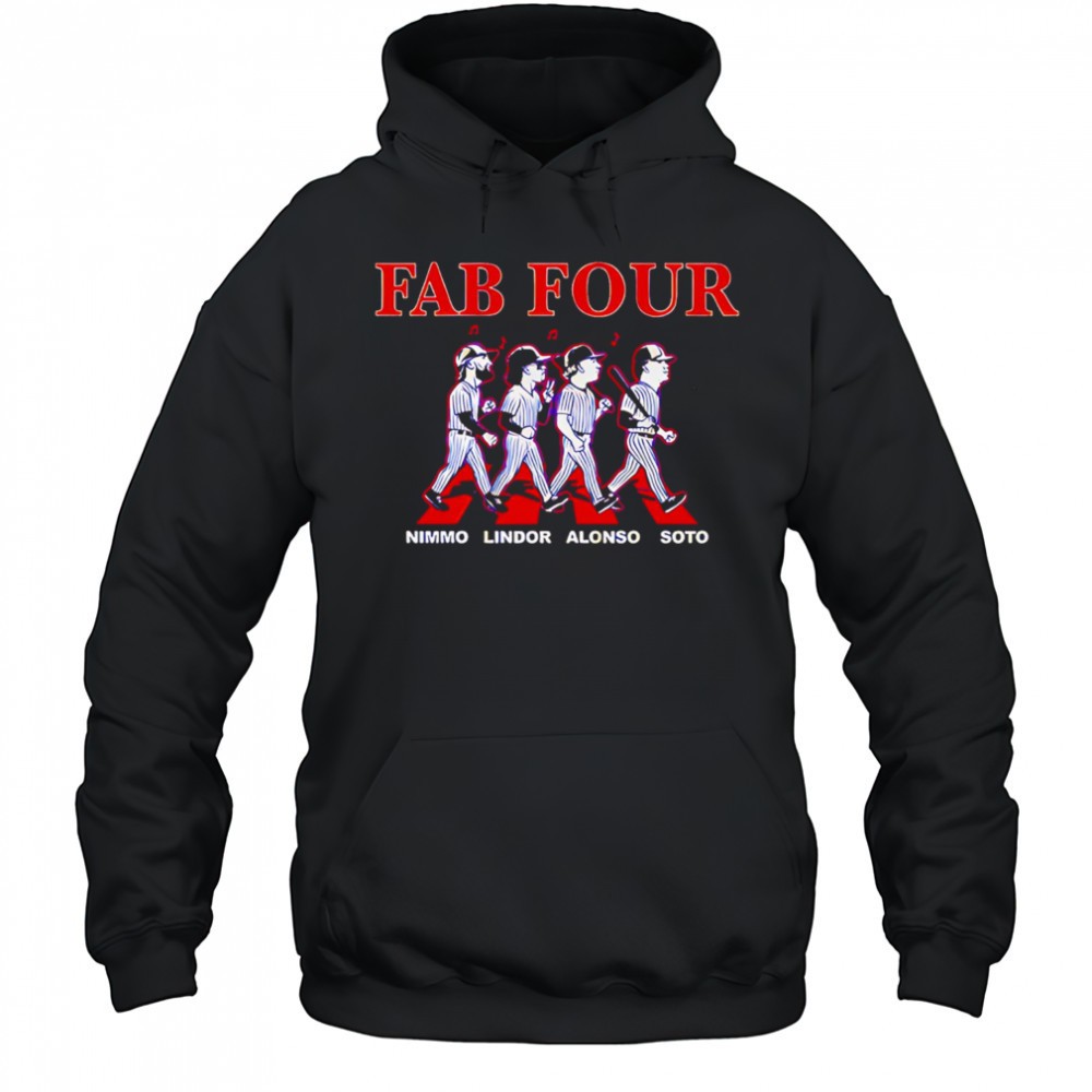 Fab Four Francisco Lindor Juan Soto Pete Alonso and Brandon Nimmo shirt