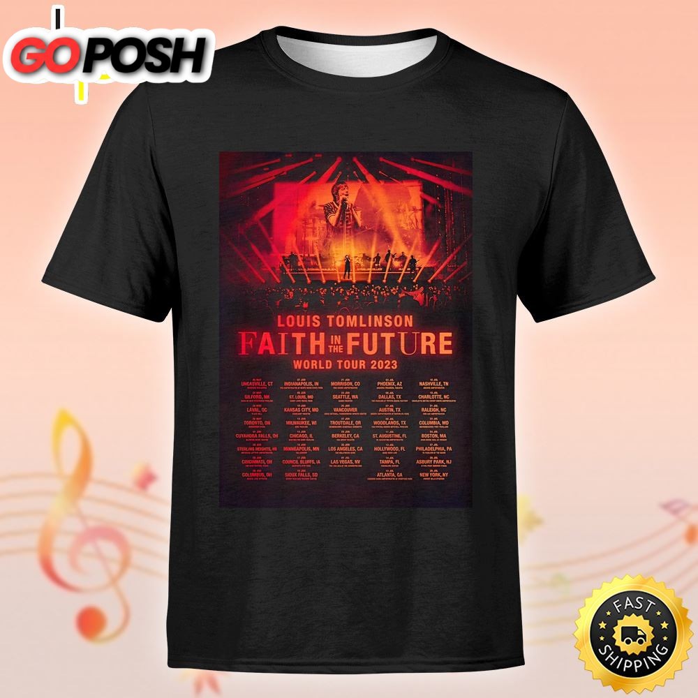 Faith In The Future North America – Tomorrow And Tonight Tour 2025 Tshirt