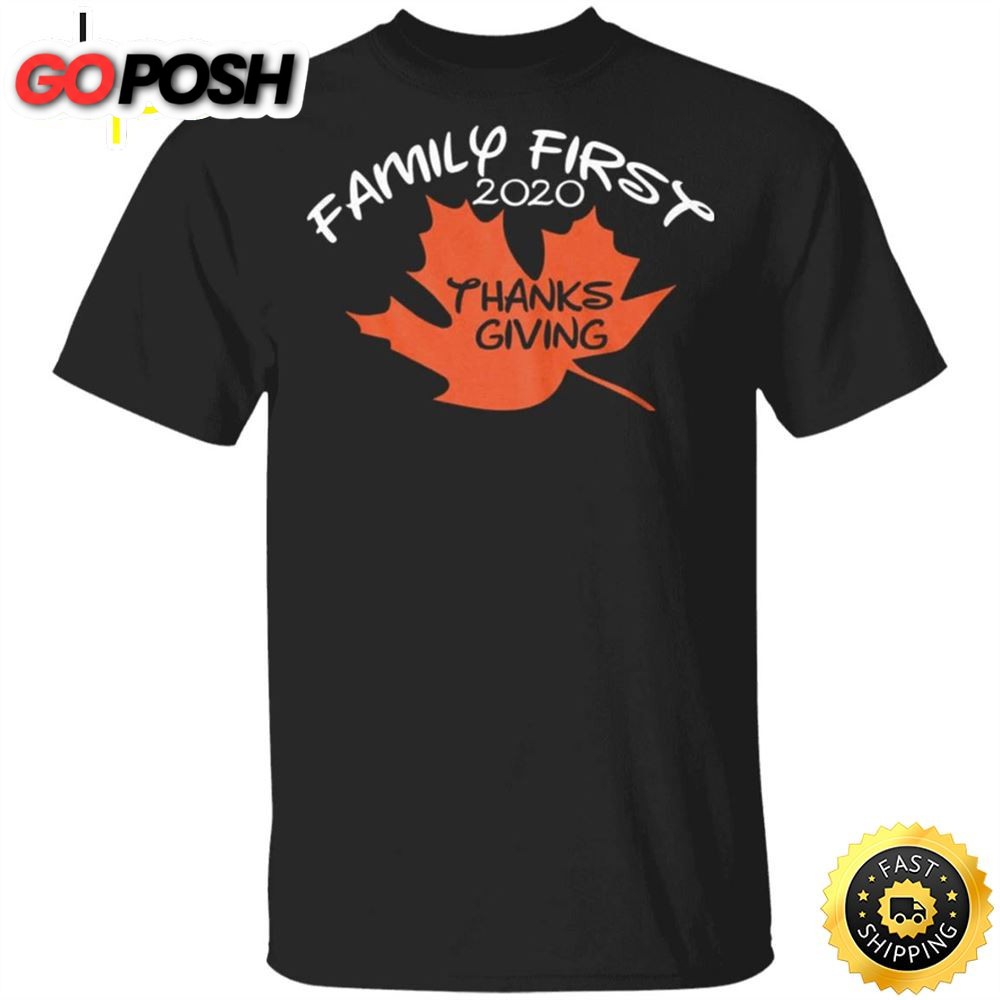 Family First 2025 Thanksgiving T-Shirt Our First Family Thanksgiving Tee Gift Ideas For Family