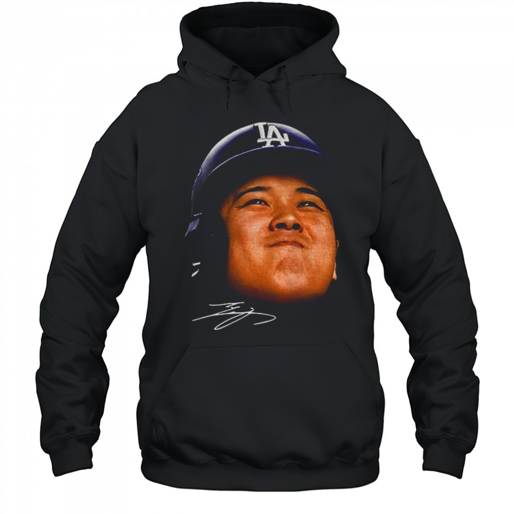 Fan Inspired Shohei Ohtani Los Angeles Dodgers meme signature shirt