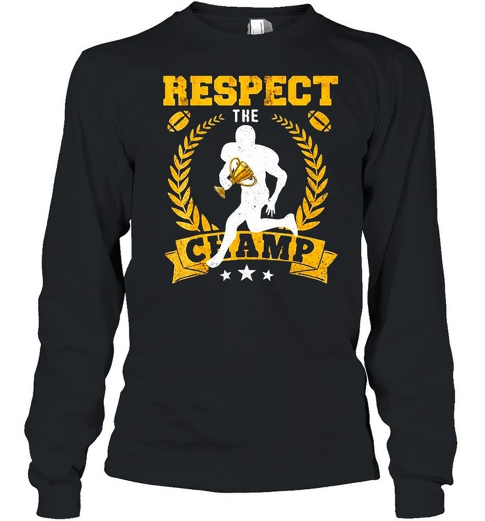 fantasy-football-league-champion-respect-champ-trophy-t-shirt-56hbmstu Fantasy Football League Champion Respect Champ Trophy T-shirt