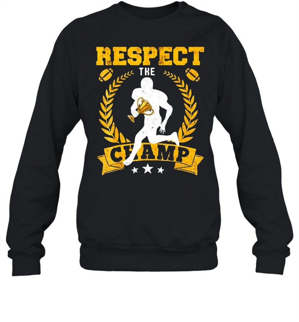 fantasy-football-league-champion-respect-champ-trophy-t-shirt-56hbmstu Fantasy Football League Champion Respect Champ Trophy T-shirt