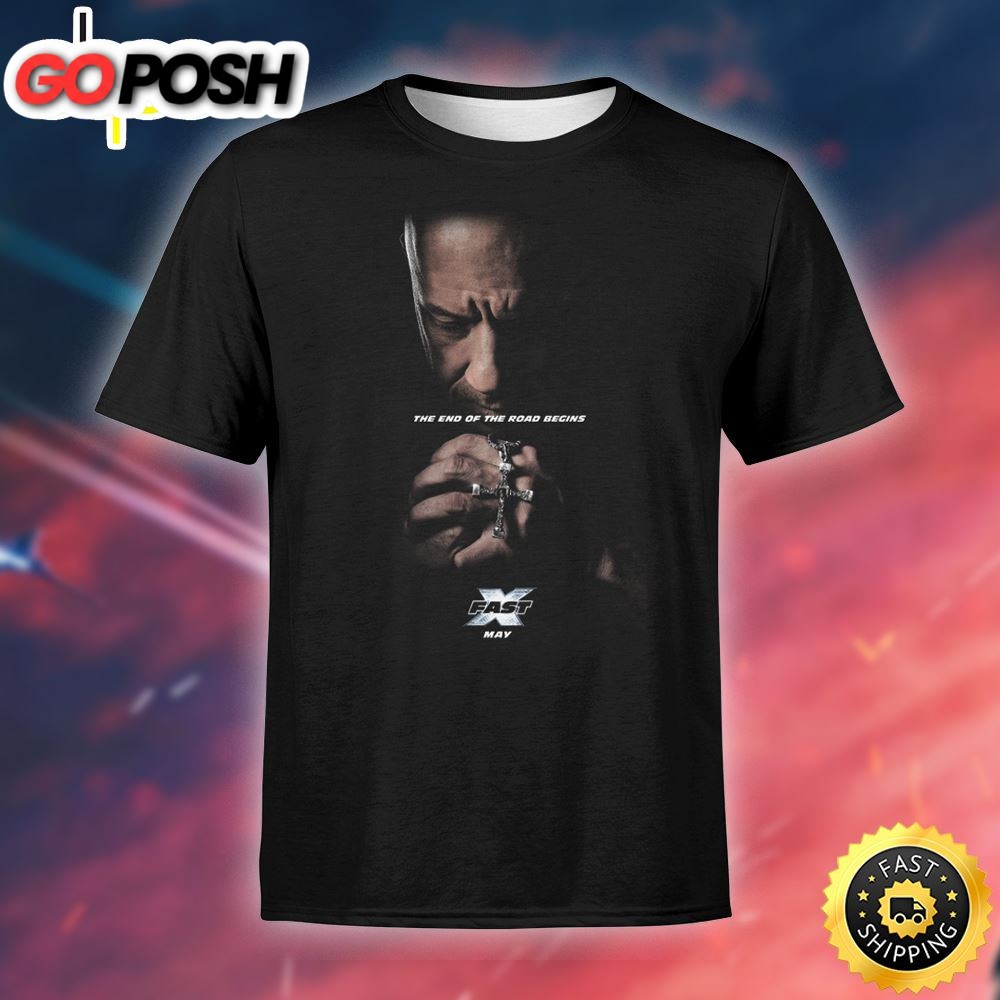 Fast And Furious 10 The End Of The Road Begins T-shirt