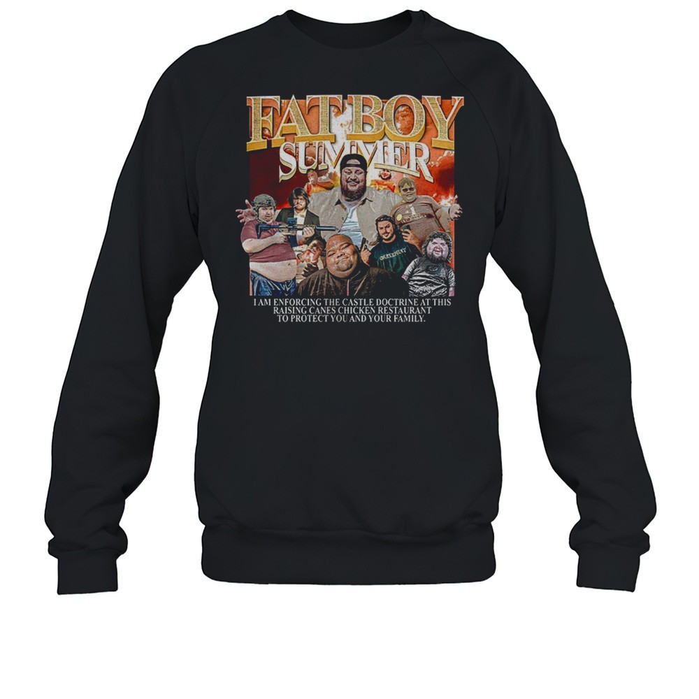 Fat Boy Summer I Am Enforcing The Castle Doctrine Shirt