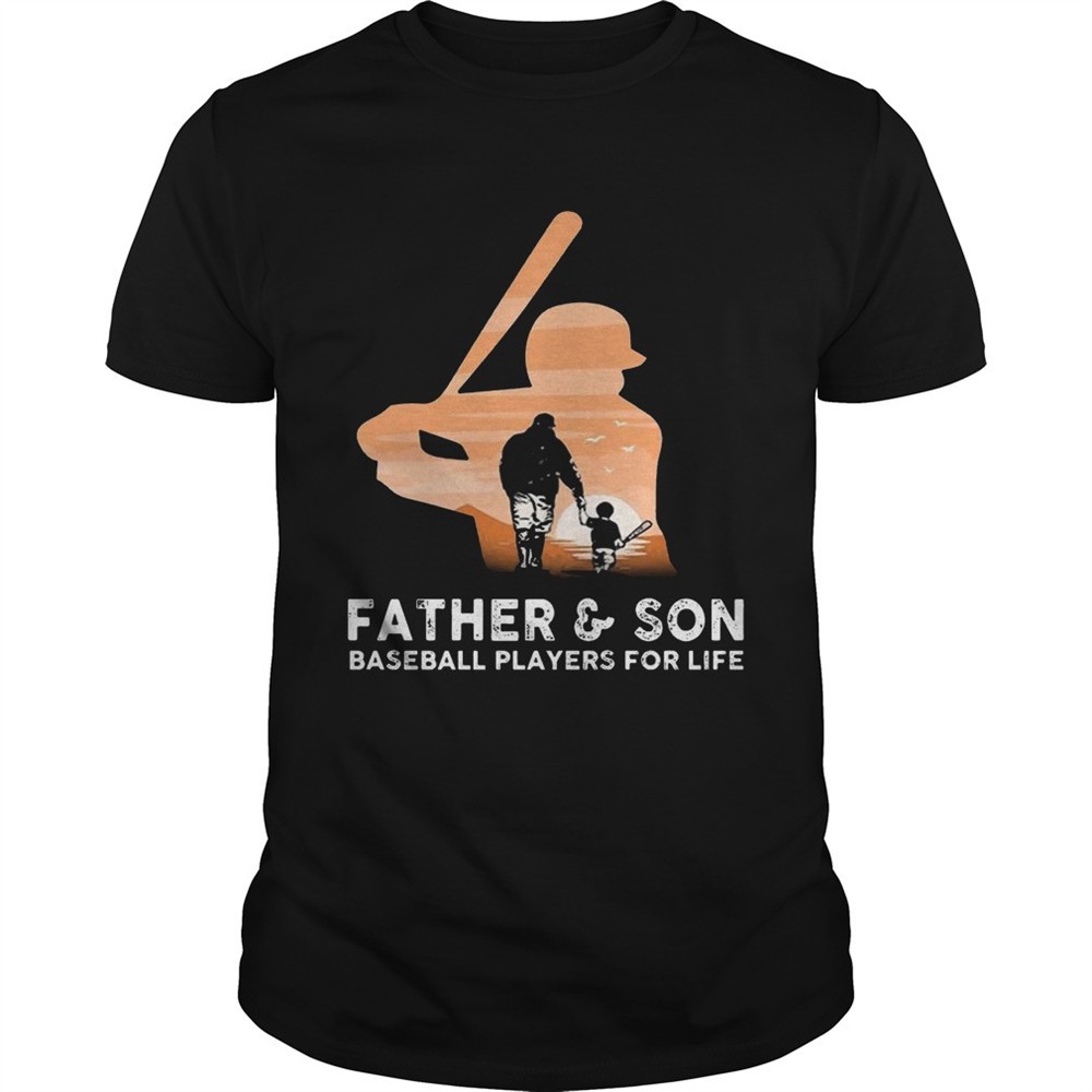 father-and-son-baseball-players-for-life-t-shirt-jqlz53l5 Father and son baseball players for life T shirt