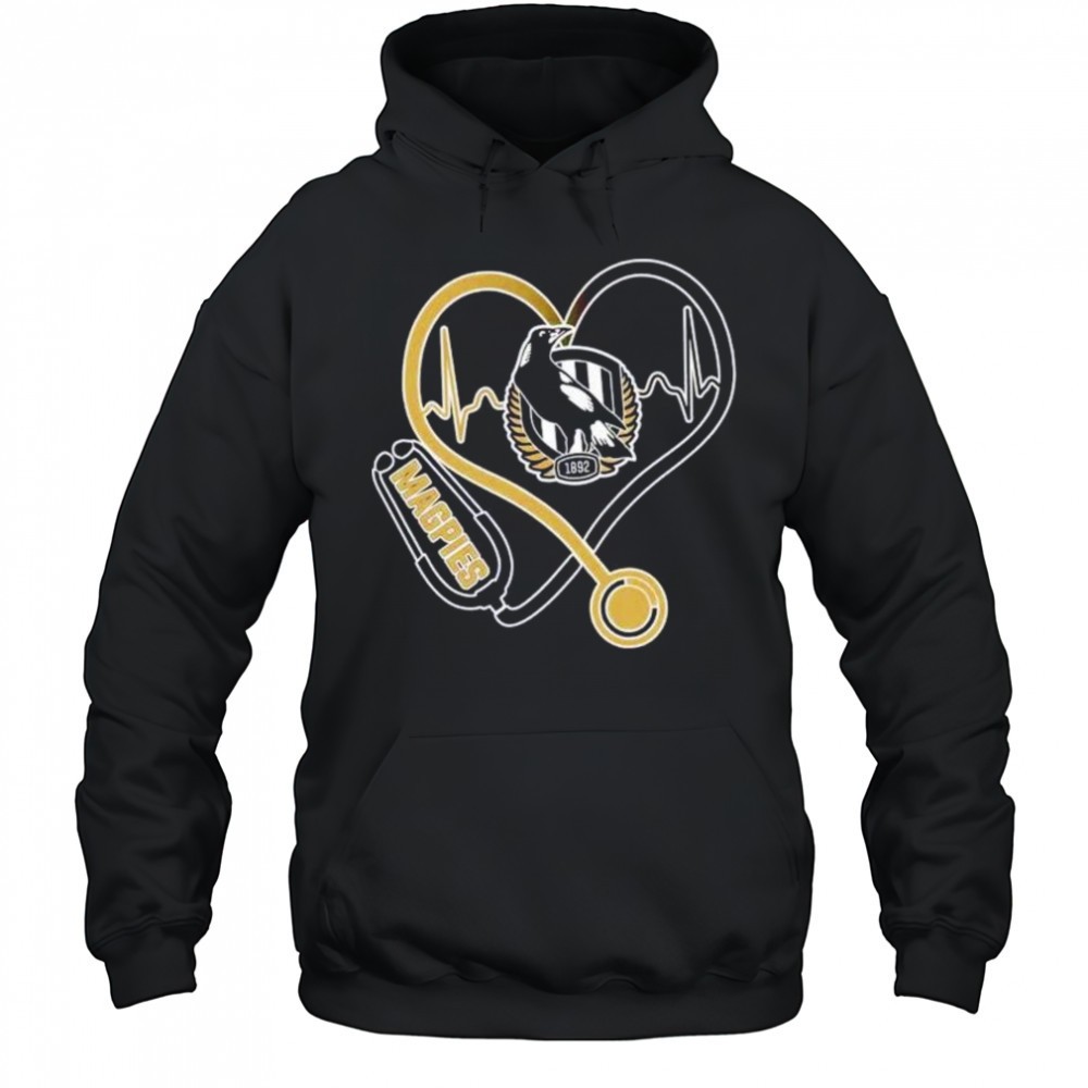 FCB Magpies heart stethoscope shirt